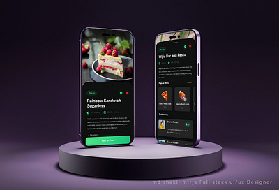 Food Apps Ui Template app app designe apps design figma food app food apps ui template graphic design landing page logo ui uix designe ux website