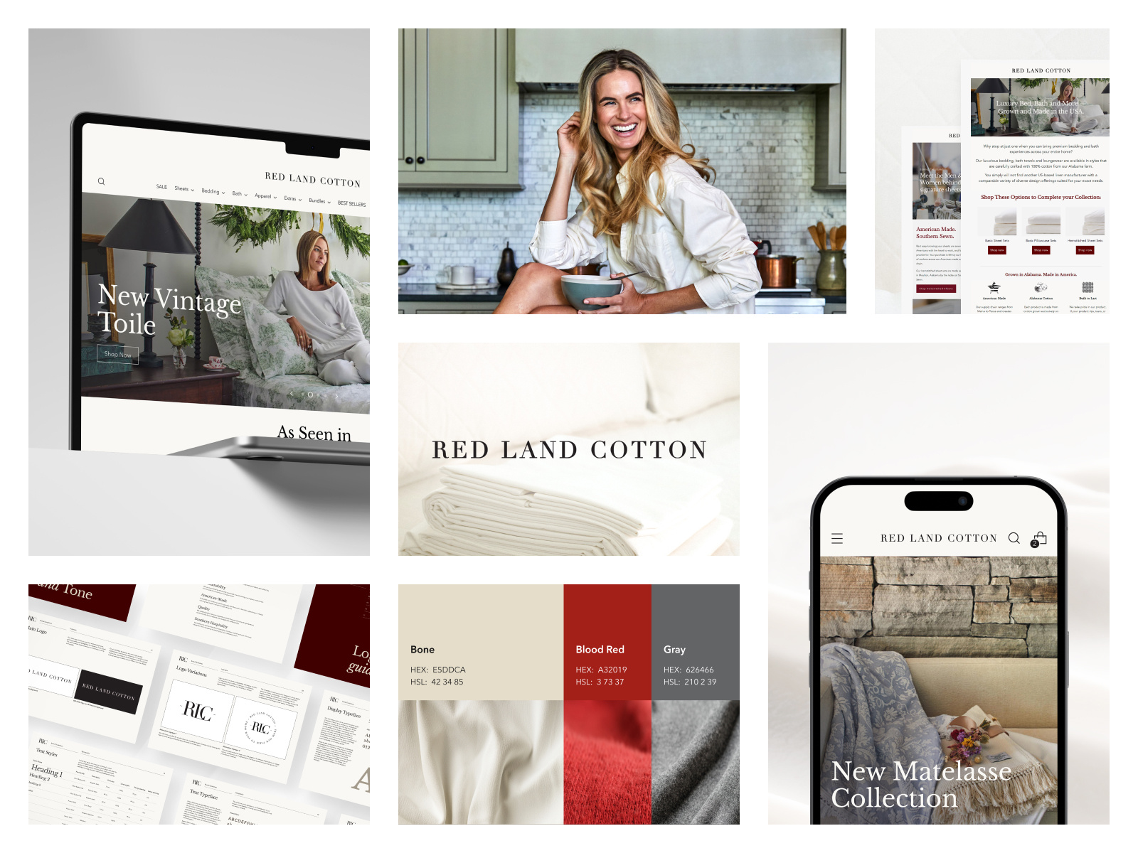 Example of Shopify Site + Brand Refresh (Home Goods)