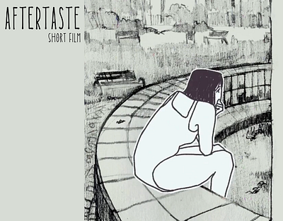 Aftertaste | Short Film 2d animation after effects animation concept art film development krita mixedmedia props