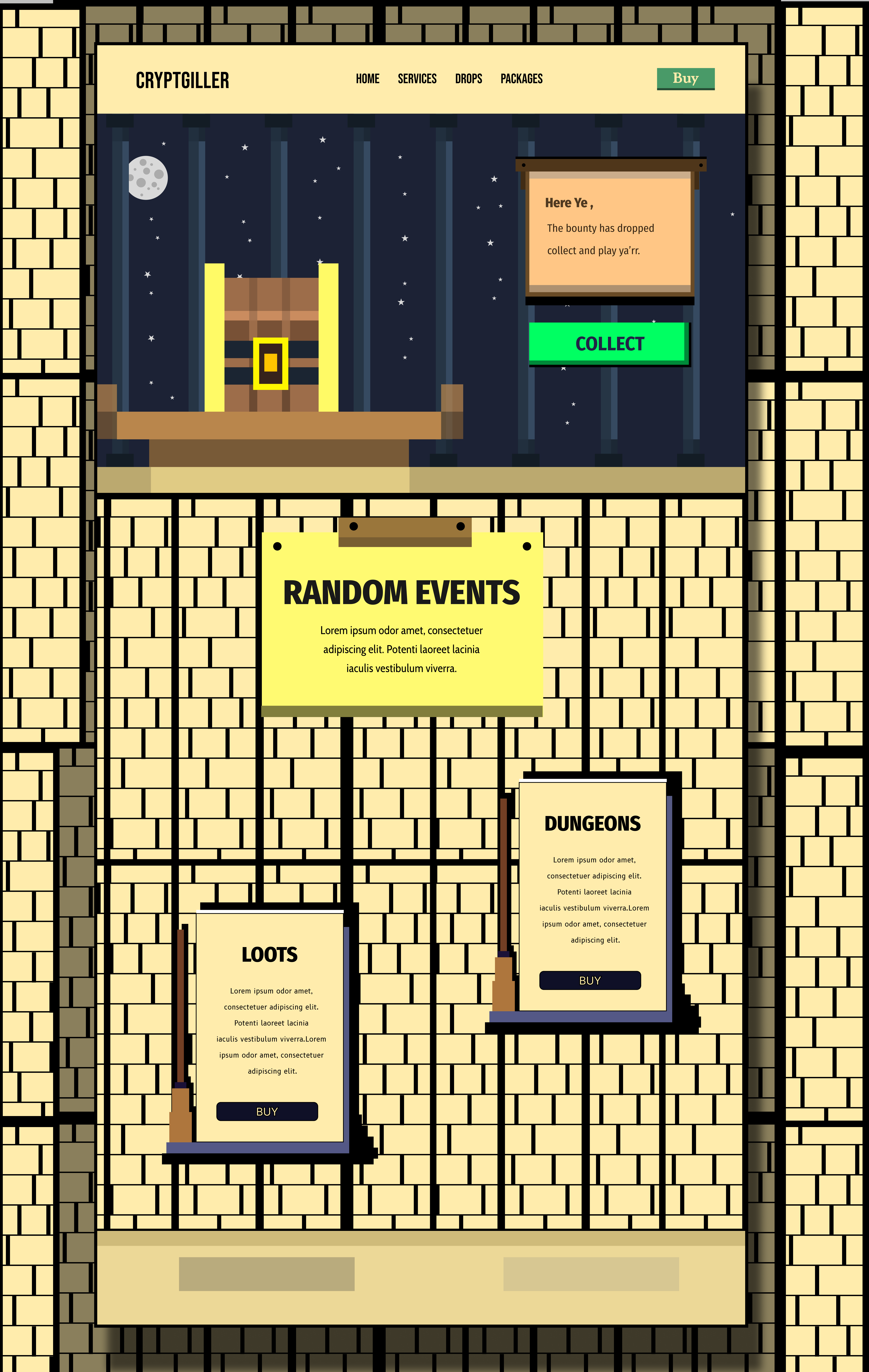 Claim Reward UI branding creative agency website creative full page ui design creative illustrations creative portfolio custom illustrations design design showcase full page design game branding website illustrations modern illustrations product page design ui uiux ux web design web experience website branding