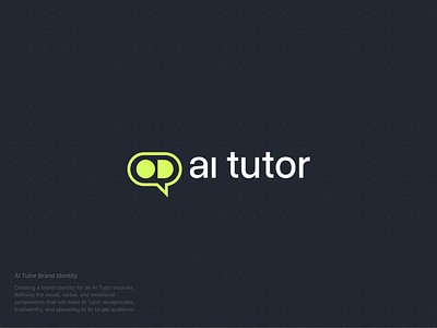 AI tutor - Brand Identity attribites brand arhitecture brand book brand identity for an ai tutor branding colors design design logotype graphic design guidebook logo style guide tone of voice typography vision wordmark