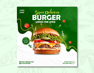 Instagram Post Design | Social Media Post Design | Restaurant ads branding facebook banner food google ad banner google banner ads graphic design instagram ads instagram banner instagram stories logo restaurent ads ui web web banner