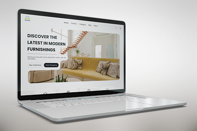 CasaLoom - Modern Furniture Website Design ui user interface ux web design