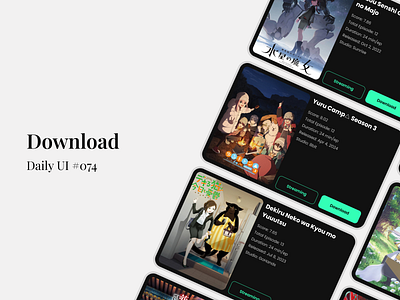 App Download - Daily UI #074 app download daily ui download figma modal ui ui design uiux uiux design