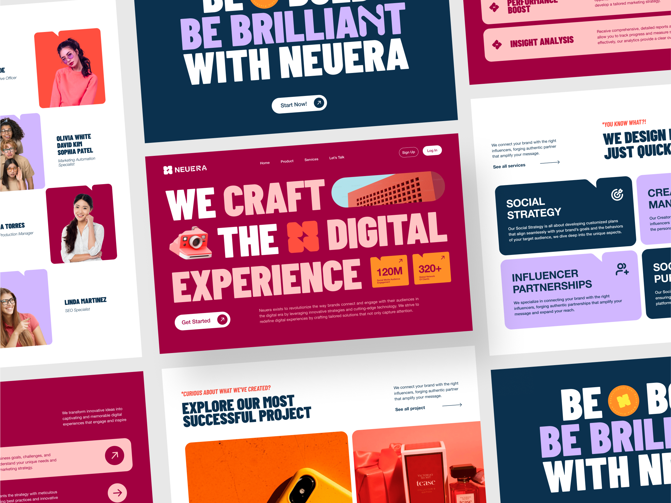 Neuera : Digital Agency - Landing Page Website by SlabPixel Designer ...