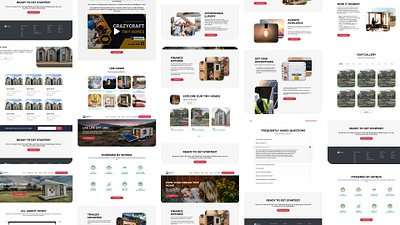 Tiny Homes Web Solution ui web design