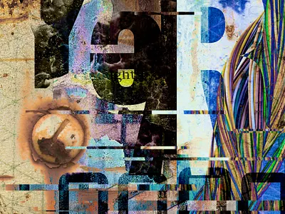 Year Zero, futurism and cyberpunk style collage cyberpunk digital art futurism futuristic grunge