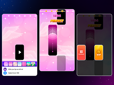 Piano Purple Tiles: UI/UX app ui game game tiles game ui game uiux magic tiles melody music music app music game music tiles piano piano app piano game piano tiles rhythm tiles ui uiux