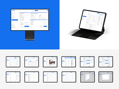 KATM - Credit Bureau "Credit Information Analytics Center" clean company dashboard design details management product product dashboard ui ux