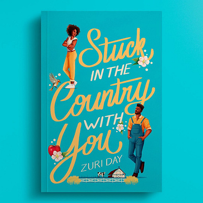 Stuck in the Country with You X Andressa Meissner book cover books characters narrative publishing relationship romance