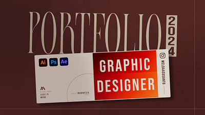 Portfolio 2024 brand identity branding graphic designer logo portfolio social media design social media post visual identity