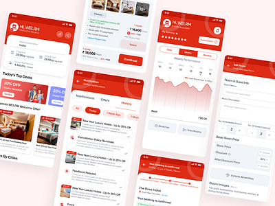 WELRM-Online Hotel booking platform figma figma design figma website design graphic design hotel website modern ui design modern website design room booking website ui uiux website website ui design