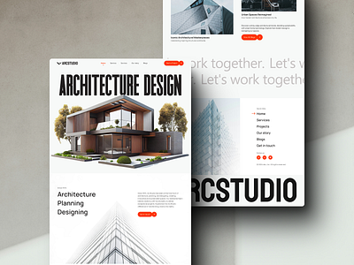 Arcstudio - Website Design designshowcase landingpage ui uiux uxdesign webdesign website websitedesign