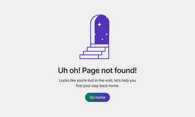 Daily UI Challenge Day 8: 404 Page 404 404page daily ui illustration ui