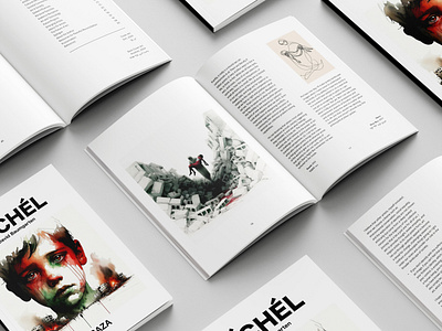 MÍCHÉL | GAZA book layout book mockups book typography cover design creative layouts custom covers design design inspiration gaza illustration palestine ui