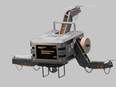 Hard surface drone 3D modeling 3d 3d art 3d artist 3d artwork 3d design 3d model 3d modeling artwork blender design drone game game assets graphic design hard surface hardsurface render robot sci fi science fiction