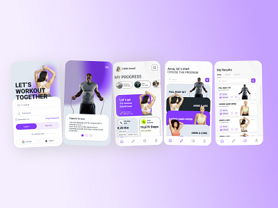 Mobile Sport App ui user experience ux uxdesign uxdesigner