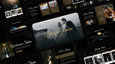 Blissful Union Presentation business graphic design powerpoint powerpoint presentation powerpoint template presentation template