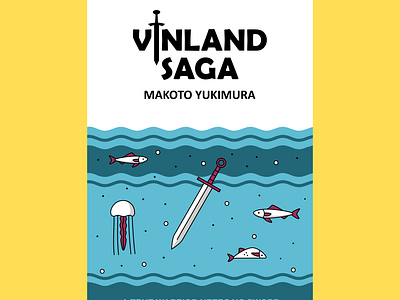 Vinland Saga Poster anime digital fan art illustration inkscape vector viking vinland saga