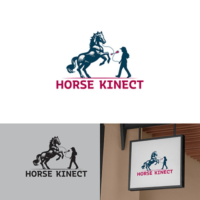 Horse training logo branding design graphic design illustration illustrator logo vector web