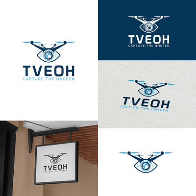 Videography Drone Logo branding design graphic design illustration illustrator logo vector web