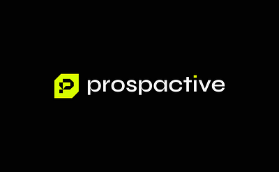 Prospactive Agency Logo agency brand design branding design graphic design logo logo design marketing agency minimalistic logo