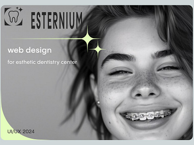 Website design and development for dentistry branding design figma graphic design ui ux web site website