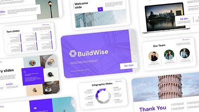 Build Wise Presentation business design elegant graphic design powerpoint powerpoint presentation presentation template