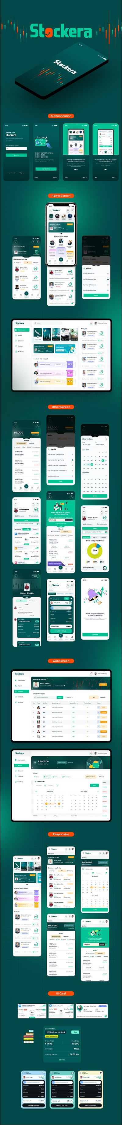 SEBI-Compliant Trading App branding design mobileapp trading ui uiux userinterface