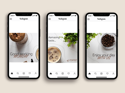 Coffee Shop coffee coffee shop design instagram photoshop posts