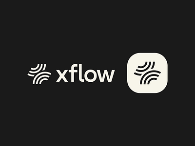 xflow Logo Design - X, Waves abstract design health icon letter x logo logo design logodesign logotype meditation mental minimalistic modern simple symbol tech technology waves x x logo