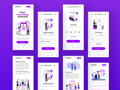 Financial Banking Mobile App Design app design dashboard design design figma design figma website landing page design prototype ui ui design ui ux design user experience design ux design wireframe design