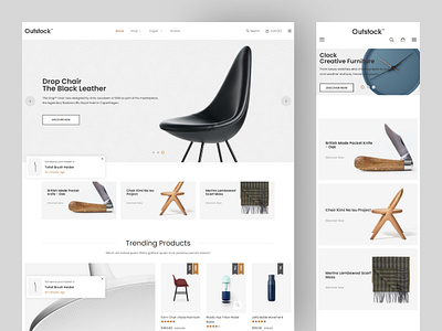 Furniture eCommerce Website Design branding brandingdesign design ecommercedesign fashion furniture furnitureshopify home landingpage mobile responsive responsive shopify shopify store uidesign uxdesign webapp webapplication webdesign website williamhaiken