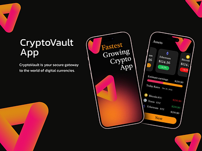 Crypto Trading Mobile App bitcoin cryptocurrency cryptocurrency trading app trading app ui ui design user experience user interface ux ux design visual identity