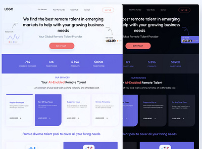 Agency Landing Page Design agency website app redesign design figma graphic design landing page design uiux web apps web design website design