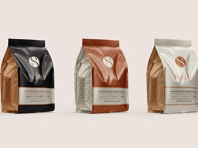 Salire Coffee | Brand Identity & Packaging Design brand identity branding cafe coffee coffee beans coffee brand coffee branding coffee packaging coffee shop drinks packaging espresso fairtrade coffee latte luxury brand organic coffee packaging design premium coffee typography