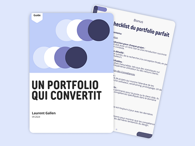 Guide : Un Portfolio Qui Convertit cv designer emploi guide inspiration job portfolio product design ui design ux design