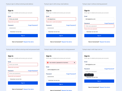 Anticipating Edge Cases in Login Screens authentication design design for accessibility. error messages login loginscreen ux tips