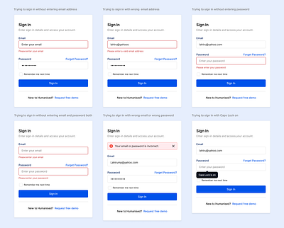 Anticipating Edge Cases in Login Screens authentication design design for accessibility. error messages login loginscreen ux tips