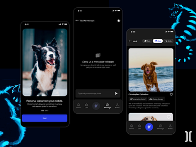 PetAdopt - Mobile Application app application branding design figma graphic design illustration ui ux website