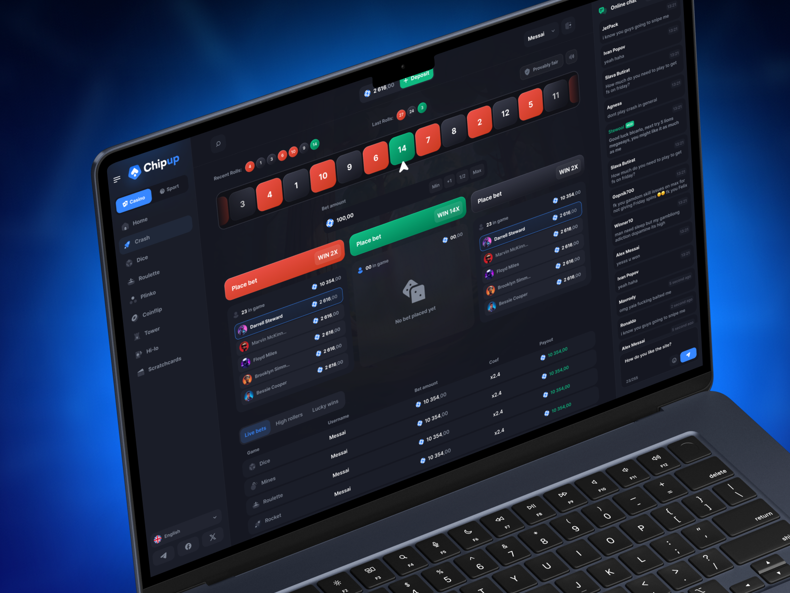 ChipUp - Roulette Game