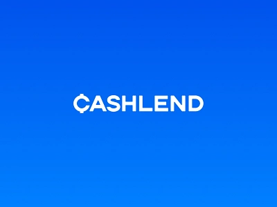 Cashlend Logo bank banking brand branding cash crypto dollar gbp investment lend lending logo logotyope money p2p type typography usd