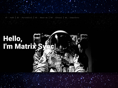 Web Portfolios Space Theme use Html Css Javascript 3d animation astronaut branding developer graphic design portfolios programmer ui webdesign webdesigner webdevelopment website