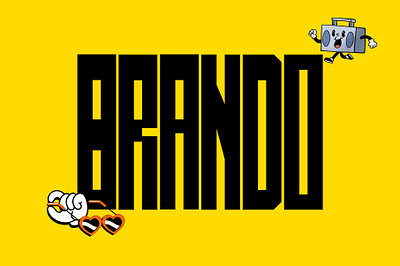 BRANDO Font urban