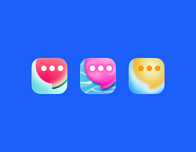 Summer icons cute design graphic design icon icons il illustration messenger pool social sun ui watermellow