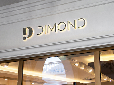 DIMOND jewelry house 3d adobe illustrator animation branding design flat logo flat logo design graphic design graphic designer illustration logo logo designer logo mark logodesign minimal minimal logo minimal logo design professional graphic designer professional logo ui