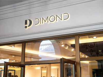 DIMOND jewelry house 3d adobe illustrator animation branding design flat logo flat logo design graphic design graphic designer illustration logo logo designer logo mark logodesign minimal minimal logo minimal logo design professional graphic designer professional logo ui