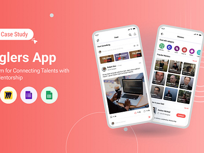 Zigglers: Mentorship App UX Case Study adobe xd app design design system figma interaction design mentor app mentorship app mobile app design typography ui ui design uiux user experience design ux