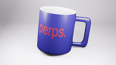 cup branding 3d branding graphic design logo modelling