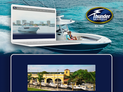 THUNDER MARINE ecommerce thudermarine vizz vizzweb vizzwebsolutions web app development web design web development